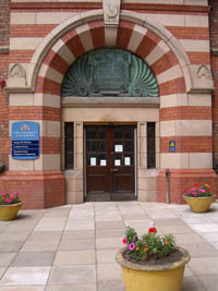 Holt building entrance